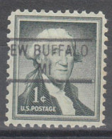 USA Precancel Vorausentwertungen Preo Locals Michigan, New Buffalo 841 - Precancels