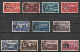 1948 - Le Roi Mihai / Vues Sur La Ville Mi No 1106/1116 - Used Stamps