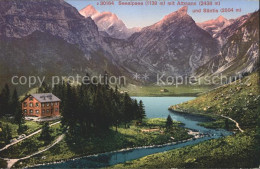 11676988 Seealpsee Mit Altmann Und Saentis Seealpsee - Sonstige & Ohne Zuordnung