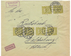 Germany 8.11.1923 High Inflation Period From Augsburg Per Eilboten - Lettres & Documents