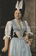 11676931 Appenzell IR Frau In Tracht Appenzell - Autres & Non Classés