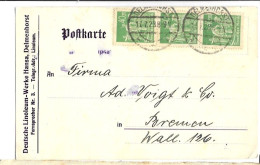 Germany Delmenhorst To Bremen 17.7.2023 - Storia Postale