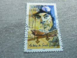 Antoine De Saint-Exupéry (1900-1944) Aviateur - 3f. (0.46 €) - Yt 3337 - Multicolore - Oblitéré - Année 2000 - - Usati