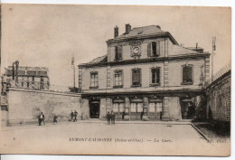 Carte Postale Ancienne Ermont Eaubonne - La Gare - Chemin De Fer - Ermont-Eaubonne