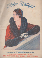 Revue  MODE PRATIQUE  N° 4 Du 23 Janvier 1932 Avec Belle Couverture Illustrée      (CAT4084 /32 /04) - Mode