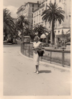 Photographie Photo Vintage Snapshot Corse Ajaccio Place Foch - Lugares