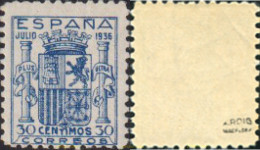 113410 MNH ESPAÑA 1936 ESCUDO DE ESPAÑA - Nuevos