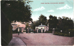 CPA Carte Postale Royaume Uni Surrey Richmond Park Gates 1912 VM80442 - Surrey