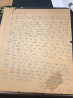 South Vietnam Letter-sent Mr Ngo Dinh Nhu -year-9/1/1953 No-so- 1 Pcs Paper Very Rare - Historische Dokumente