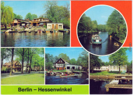 Rahnsdorf Berlin Bootshaus, Spree, Einkaufszentrum, Ferienheime 1981 - Altri & Non Classificati