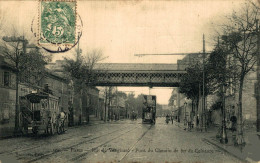 PARIS RUE DE VAUGIRARD PONT DU CHEMIN DE FER DE CEINTURE - Paris (15)