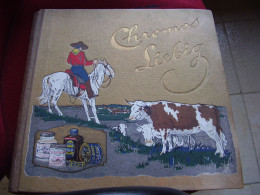 Liebig Old Album Chromos  Vache  Cow - Boy - Album & Cataloghi