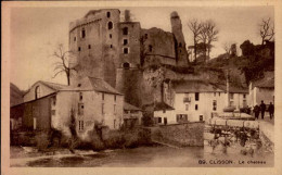 CLISSON  ( LOIRE ATLANTIQUE )  LE CHATEAU _ JOURNEE DE L ' U.N.C.  ( UNION NATIONALE DES COMBATTANTS ) _ 11 JUILLET 1948 - Clisson