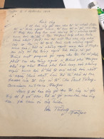 South Vietnam Letter-sent Mr Ngo Dinh Nhu -year-/1/1956 No-86- 1 Pcs Paper Very Rare - Historische Dokumente