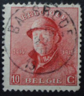 BELGIQUE N°168 Oblitéré - 1919-1920  Cascos De Trinchera