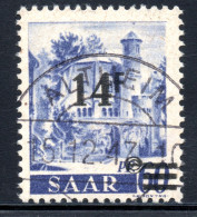 3052. SAAR 1947 14 F. / 60 Pf. SIGNED ??? - Gebruikt