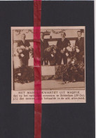 Waspik - Het Mannenkwartet Wint Te Schiedam - Orig. Knipsel Coupure Tijdschrift Magazine - 1922 - Ohne Zuordnung