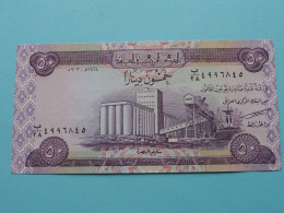 50 - FIFTY Dinars ( 2003 ) Central Bank Of IRAQ ( Zie / Voir SCANS ) UNC ! - Irak