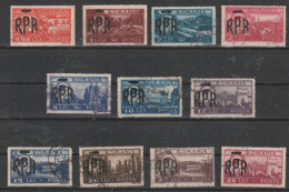 1948 - Le Roi Mihai / Vues Sur La Ville Mi No 1106/1116 - Used Stamps