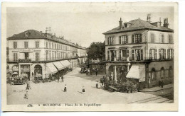 CPA 9 X 14 Haut Rhin  MULHOUSE  Place De La République    Café Rey    Café Mol (salle De Billard Au 1er étage) - Mulhouse