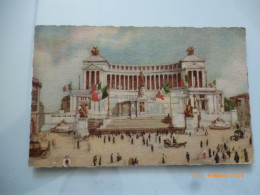 Cartolina Viaggiata "ROMA  Monumento A Vittorio Emanuele II° " 1928 - Altare Della Patria