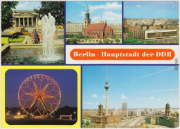 Berlin Mahnmal "Unter Den Linden",    Kulturpark Berlin - Riesenrad,   1980 - Otros & Sin Clasificación