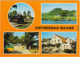 Baabe Kleinbahn, Blick Zur Moritzburg, Zeltplatz, FDGB- E-heim1984 - Autres & Non Classés