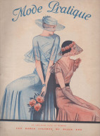 Revue  MODE PRATIQUE  N°20 Du 20 Mai 1933 Avec Belle Couverture Illustrée      (CAT4084 /33 /20) - Fashion