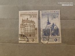 1959	Czechoslovakia	Architecture (F96) - Used Stamps