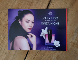 Carte Shiseido Ginza Night - Modernas (desde 1961)