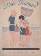 Revue  MODE PRATIQUE  N°21 Du 27 Mai 1933 Avec Belle Couverture Illustrée      (CAT4084 /33 /21) - Fashion