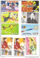 Télécartes > Lot De 9 Telecartes  France - Lots - Collections