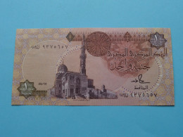 1 - One Pound () Central Bank Of EGYPT ( Zie / Voir SCANS ) UNC ! - Egypt