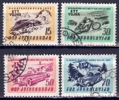 Italien / Triest Zone B - 1953 - Sport, Nr. 98 - 101, Gestempelt / Used - Oblitérés