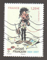 FRANCE 2024 ANDRE FRANQUIN OBLITERE - Oblitérés