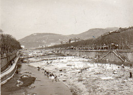 Photographie Photo Vintage Snapshot Nice Le Paillon - Places