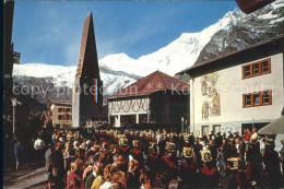 11675542 Saas-Fee Neue Kirche  Saas-Fee - Andere & Zonder Classificatie