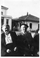 Photographie Photo Vintage Snapshot Annecy Gare Couple - Places