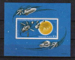 Hungary 1965 Space S/S Y.T. BF 58 ** - Blocks & Kleinbögen