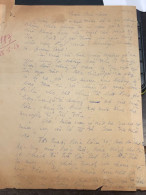 South Vietnam Letter-sent Mr Ngo Dinh Nhu -year-16/5/1953 No-187- 1 Pcs Paper Very Rare - Historical Documents