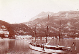 Photographie Photo Vintage Snapshot Menton  - Places