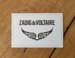 Carte Zadig & Voltaire - Profumeria Moderna (a Partire Dal 1961)