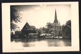 AK Buxtehude, Uferpartie Mit Kapelle  - Buxtehude