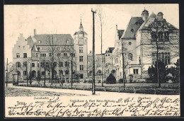 AK Jena, Volkshaus Der Carl-Zeiss-Stiftung Mit Lesehalle Und Saalbau  - Jena