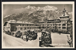 AK Garmisch /Obb., Parkhotel Alpenhof Im Schnee  - Autres & Non Classés