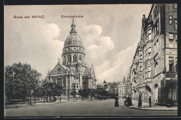 AK Mainz, Kaiserstrasse An Der Christuskirche  - Mainz