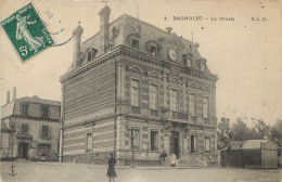 93 BAGNOLET. La Mairie Avec Les écoles Derrière 1908 - Bagnolet