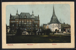 AK Rostock, Ständehaus Und Steintor  - Rostock