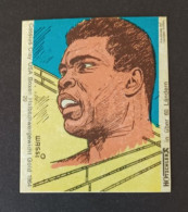 LEGENDARY JESSE OWENS CHEWING GUM HITSCHLER CARD WEST GERMANY 60/70 Bubble Gum - Chicle Rookie Kaugummi - Autres & Non Classés