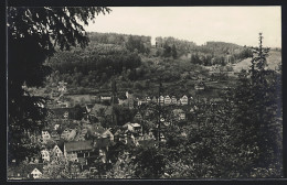 Foto-AK Calw, Ortsansicht Aus Der Vogelschau  - Calw